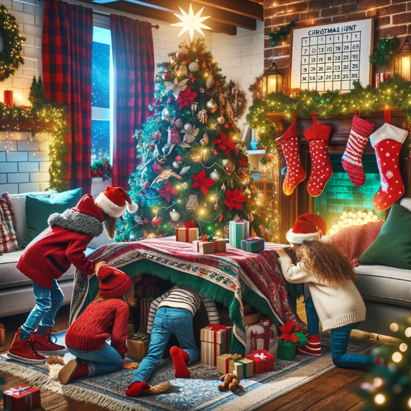 Festive Fun Unleashed: Creative Christmas Scavenger Hunt Ideas for Kids