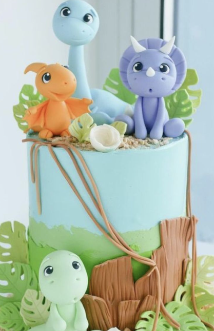 Dinosaur-Birthday-Cake