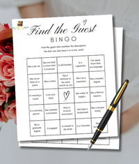 Find -The -Guest -Bridal -Shower- Game