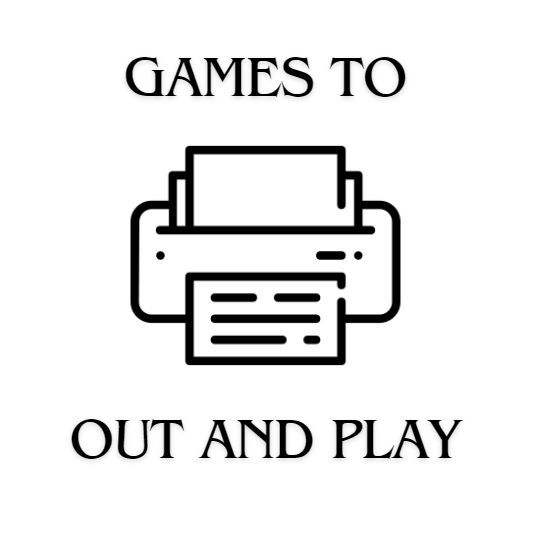 Games To Print Out And Play