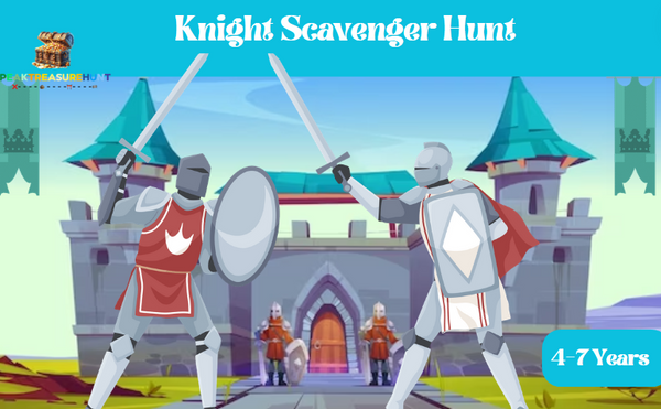 Knightly Adventure Awaits: Scavenger Hunt Printable For Young Heroes