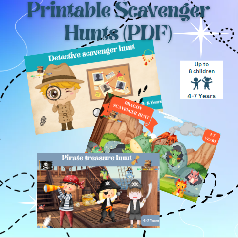 Printable Birthday Treasure Hunt Clues for Kids!