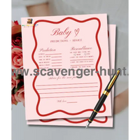 Baby -Predictions -And -Advice -Baby- Shower- Game - Peaktreasurehunt