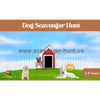 Dog Scavenger Hunt - Printable Treasure Hunt
