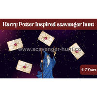 Harry-Potter-Scavenger-Hunt - Printable-Treasure-Hunt-peaktreasurehunt