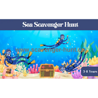 Under The Sea Scavenger Hunt - Printable Treasure Hunt