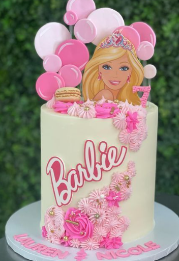 Barbie Birthday Cake