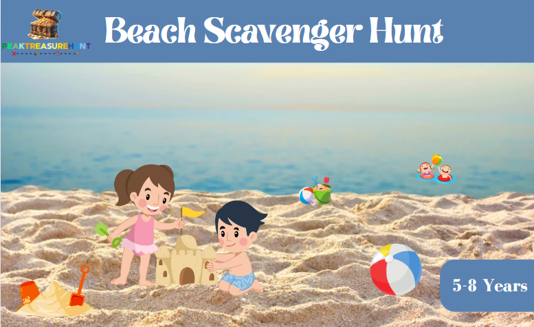 Printable Beach Scavenger Hunt For Kids