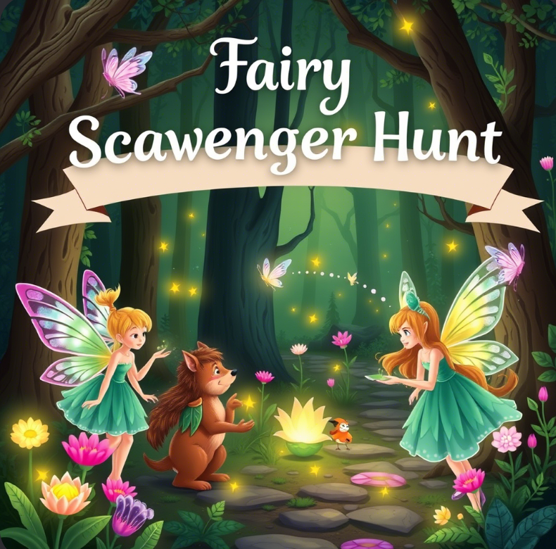 Fairy Scavenger Hunt Printable for Kids: Magical Adventures Await