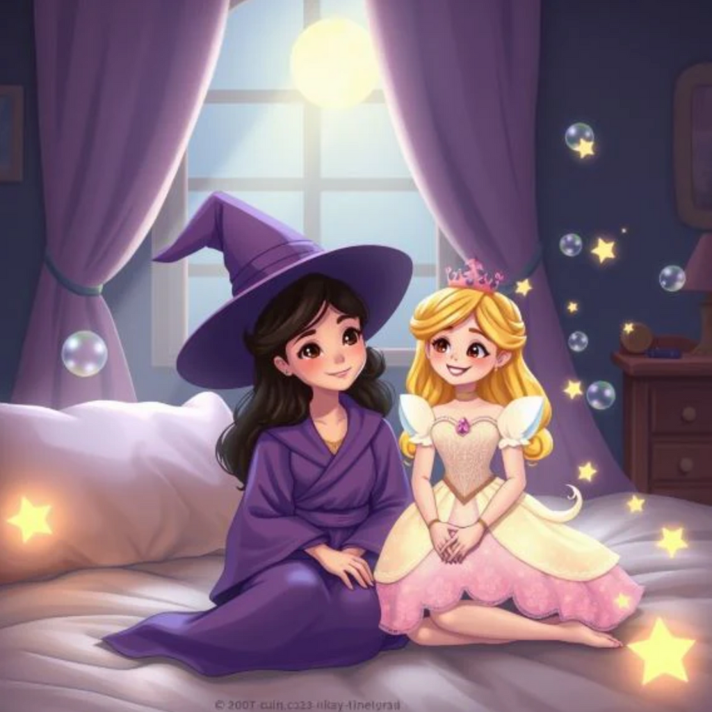 The Witch Melanie and the Enchanted Princess Bedtime Story for Kids