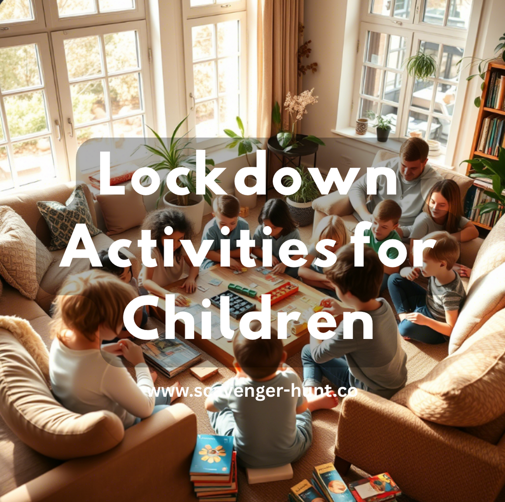 Lockdown Activities for Children – Scavenger Hunt