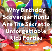 Birthday Scavenger Hunts