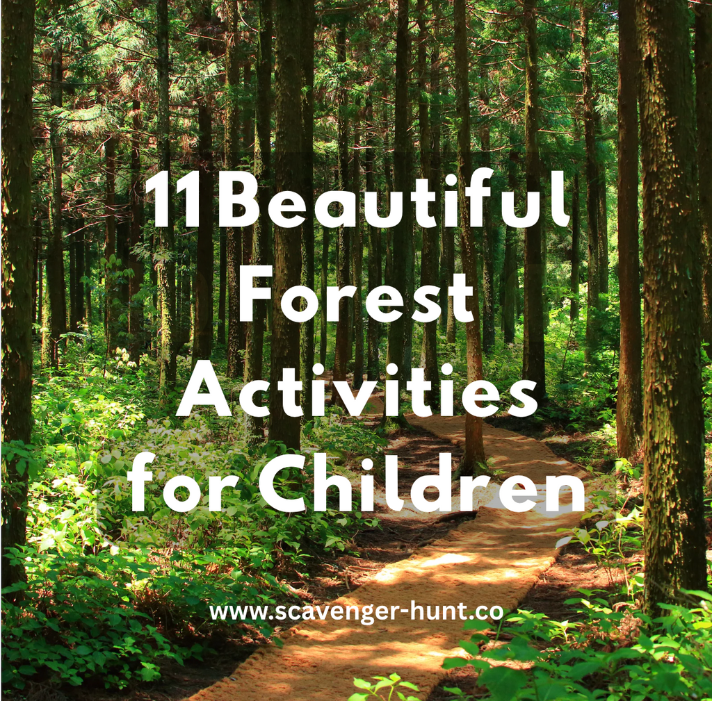 11 Beautiful Forest Activities for Children – Scavenger Hunt
