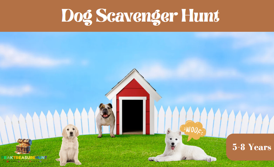 Dog Scavenger Hunt for Kids