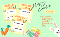 Easter Would You Rather - Engage Your Kids with 40 Fun-Filled Cards