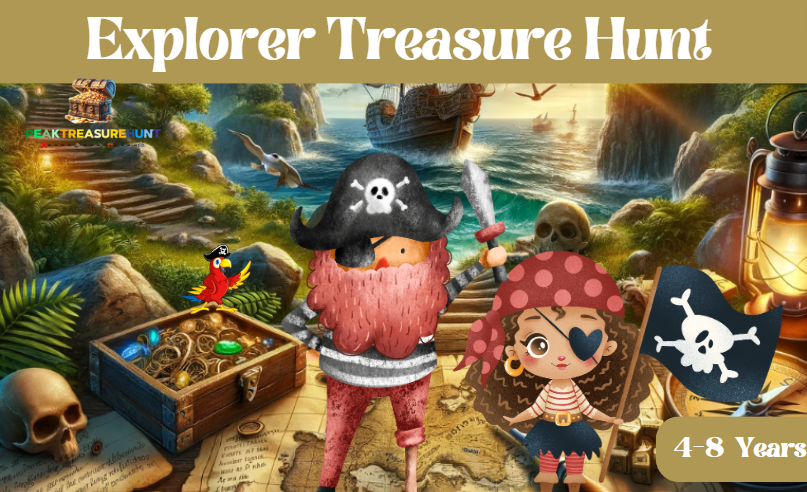 Explorer And Pirate Scavenger Hunt