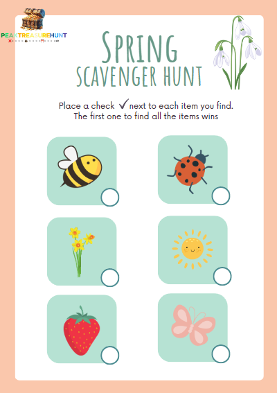 Spring Scavenger Hunt