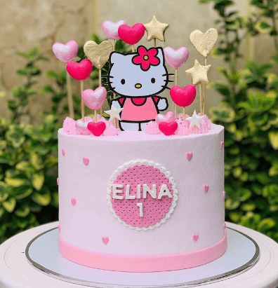 Hello Kitty Birthday Cake