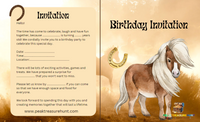 Horse -Birthday -Invitation- Card