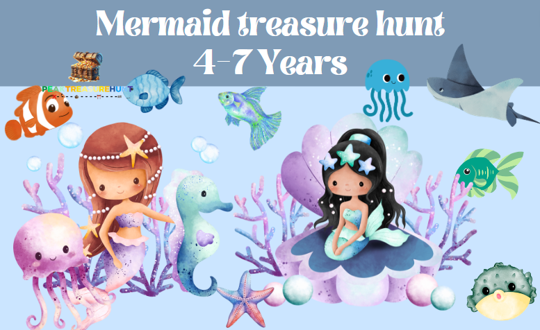 Underwater Adventure: Mermaid Scavenger Hunt Printable For Kids