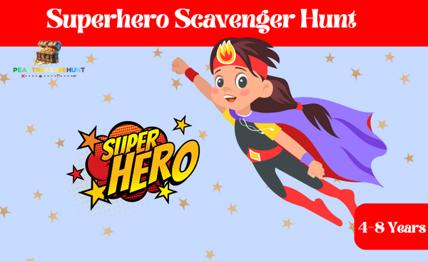 Superhero- Scavenger -Hunt