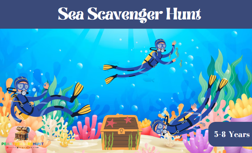 Under The Sea Scavenger Hunt for Kids