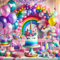 Unicorn -Birthday -Invitations