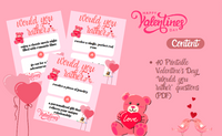 Valentine´s Day Would You Rather - 40 Printable "Would You Rather" Cards