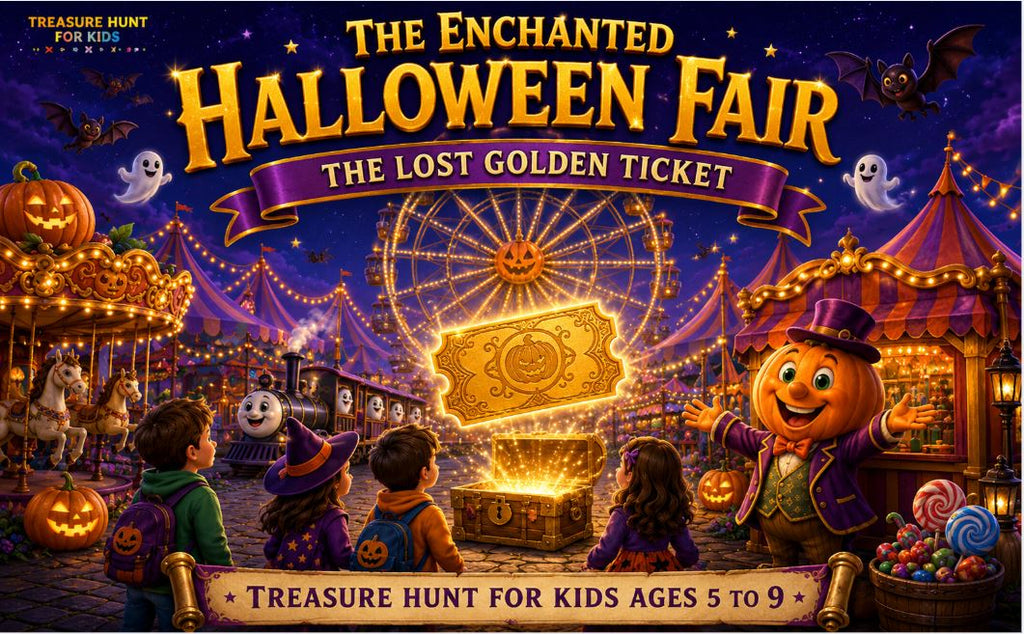 The Enchanted Halloween Fair: A Printable Treasure Hunt
