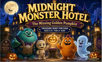 Monster Hotel Scavenger Hunt Printable – Kids Halloween Treasure Hunt PDF (5–9)