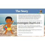 Beach Scavenger Hunt - Printable Treasure Hunt