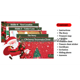 Christmas Scavenger Hunt - Printable Xmas Treasure Hunt PDF