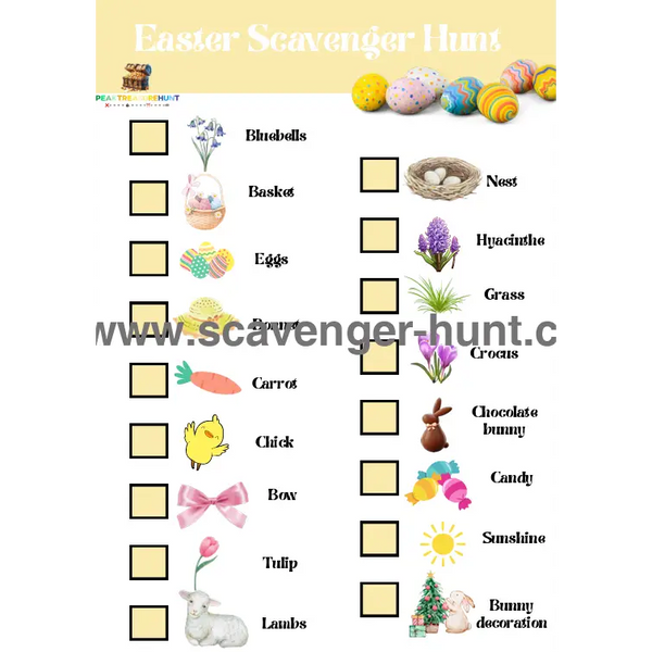 Easter-Scavenger-Hunt - Free-peaktreasurehunt