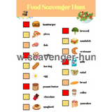 Food Scavenger Hunt - Free