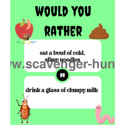 Gross-Would-You-Rather-Questions - 40-Printable-Cards-peaktreasurehunt