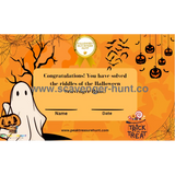 Halloween Scavenger Hunt - Printable Treasure Hunt PDF