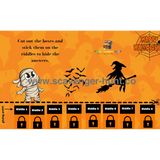 Halloween Scavenger Hunt - Printable Treasure Hunt PDF