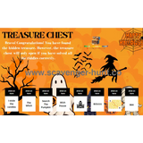 Halloween Scavenger Hunt - Printable Treasure Hunt PDF