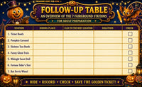 The Enchanted Halloween Fair – Printable Treasure Hunt for Kids