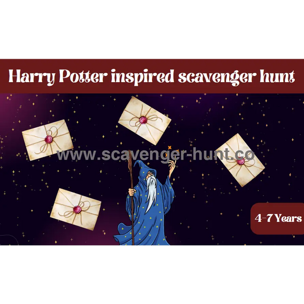 Harry-Potter-Scavenger-Hunt - Printable-Treasure-Hunt-peaktreasurehunt