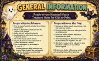 Haunted House Scavenger Hunt Printable – Kids Treasure Hunt PDF (Ages 4–8)