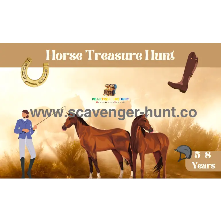 Horse Scavenger Hunt To Print Out-peaktreasurehunt