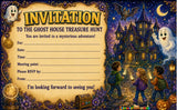 Haunted House Scavenger Hunt Printable – Kids Treasure Hunt PDF (Ages 4–8)