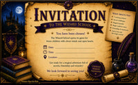 Wizard School Scavenger Hunt Printable – Kids Magical Treasure Hunt PDF