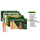Maya In The Jungle Treasure Hunt - Scavenger Hunt Printable For Children-peaktreasurehunt