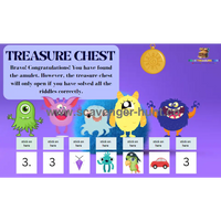 Monster Scavenger Hunt - Printable Treasure Hunt