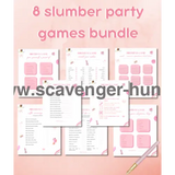 Pajama -Party -Games -Bundle-Peaktreasurehunt