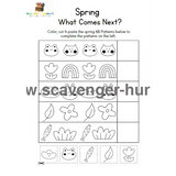 Free -Printable -Spring -Activity -Book-Peaktreasurehunt