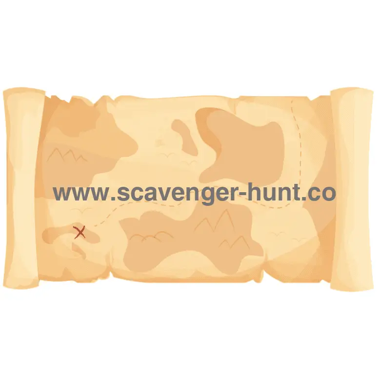 Printable Treasure Map - 10 Treasure Maps-peaktreasurehunt – Scavenger Hunt