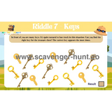 Safari-Treasure-Hunt - Printable-Scavenger-Hunt-Tasks-peaktreasurehunt